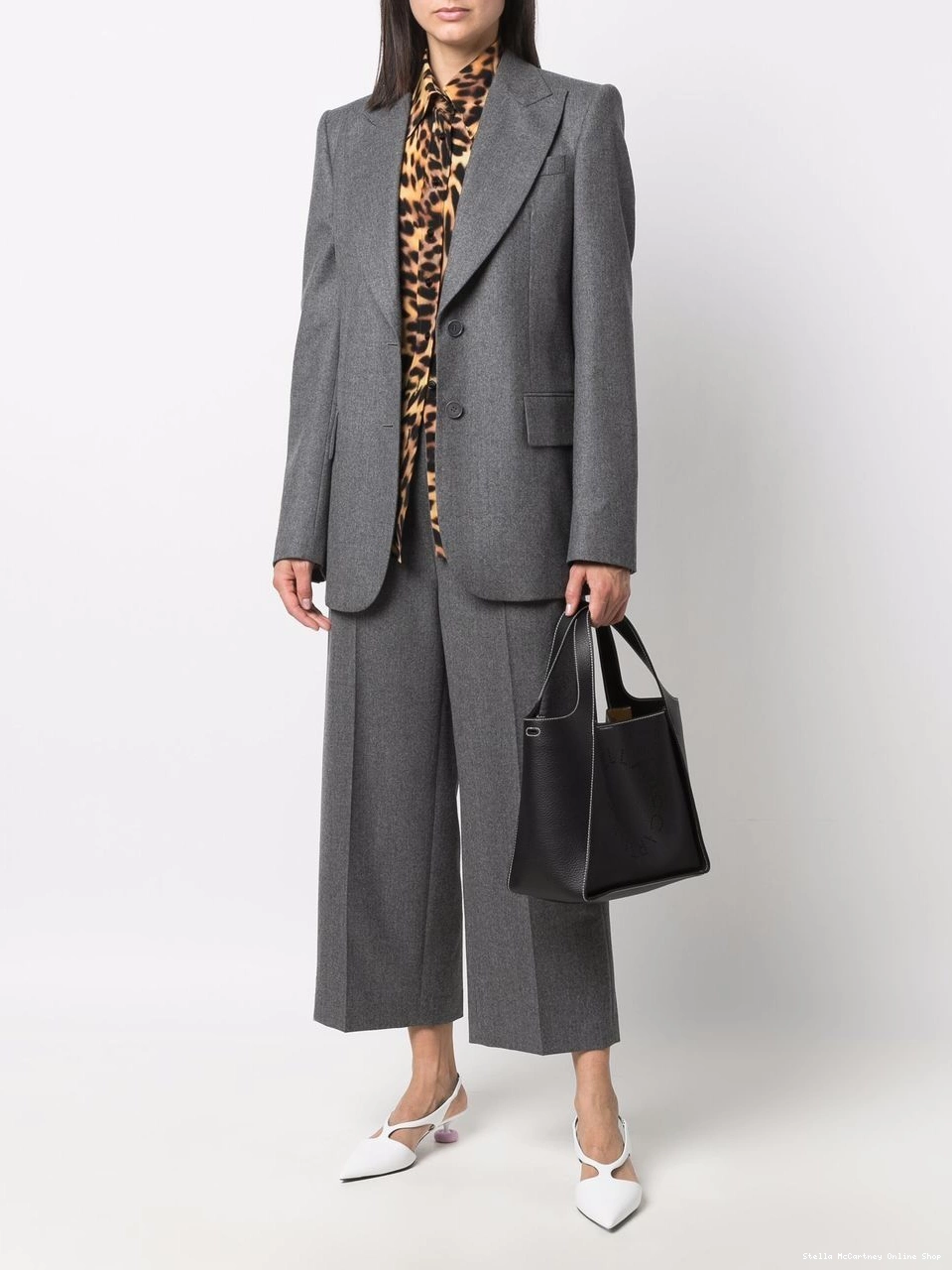 Cheap all-over Stella Women shirt McCartney leopard-print 0817